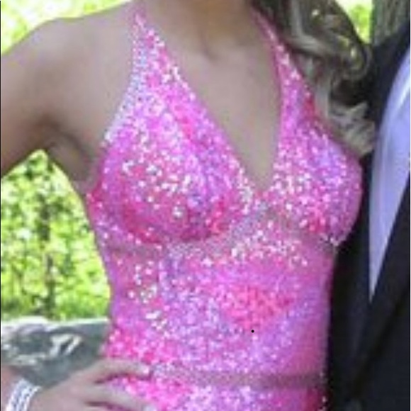 Pink prom/formal dress - Picture 7 of 8